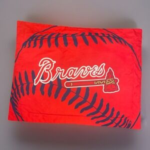 Decorative Atlanta Braves Standard Pillow Case MLB Baseball